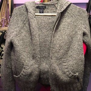 Abercrombie and Fitch wool zipup❤️